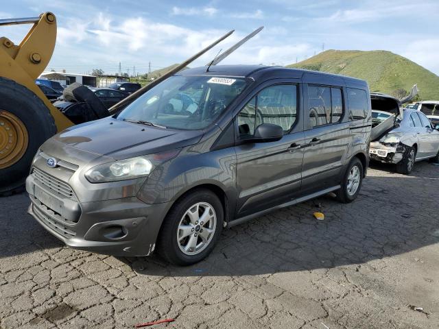 Salvage cars for sale from Copart Colton, CA: 2015 Ford Transit Connect XLT