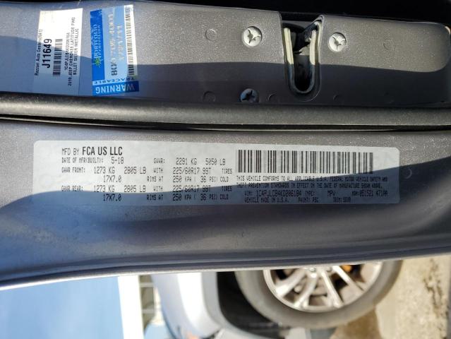 1C4PJLCB4KD206184 Jeep Cherokee Latitude