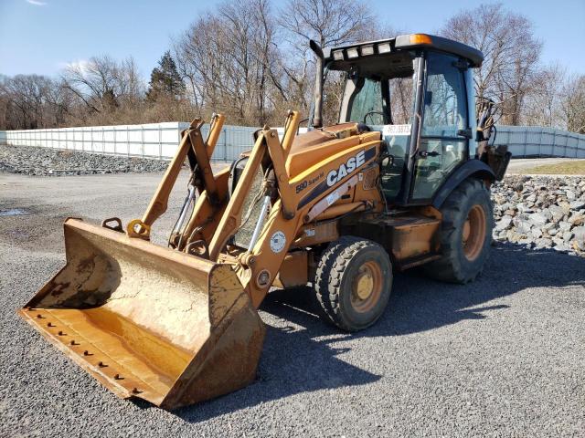 Salvage cars for sale from Copart Assonet, MA: 2010 Case 580M