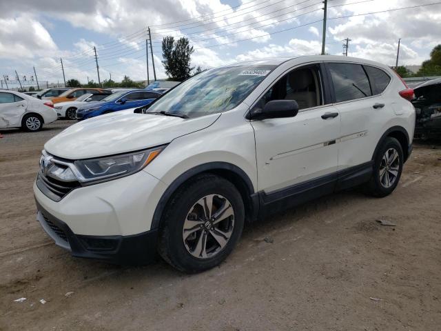 Salvage cars for sale from Copart Miami, FL: 2018 Honda CR-V LX