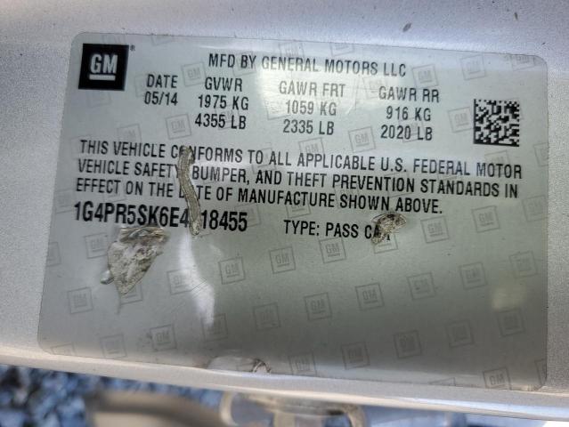 1G4PR5SK6E4218455 Buick Verano Convenience