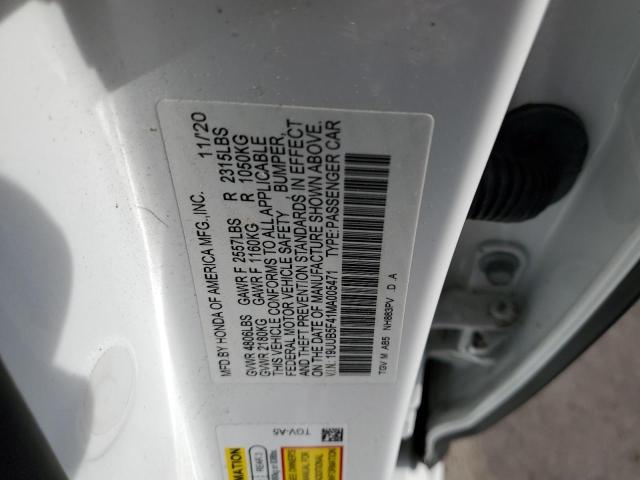 2021 ACURA TLX TECHNO - 19UUB5F41MA005471