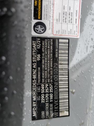 2022 MERCEDES-BENZ SL 63 AMG - W1KVK8BBXNF001079