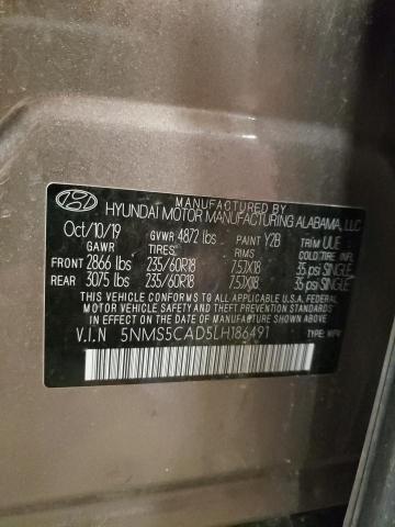 2020 HYUNDAI SANTA FE L - 5NMS5CAD5LH186491