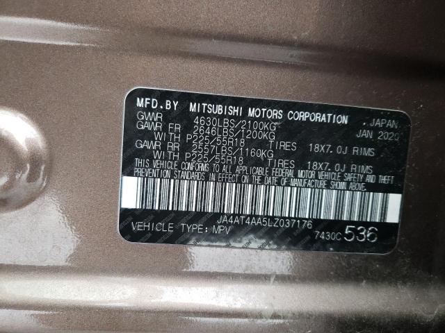 2020 MITSUBISHI ECLIPSE CR - JA4AT4AA5LZ037176