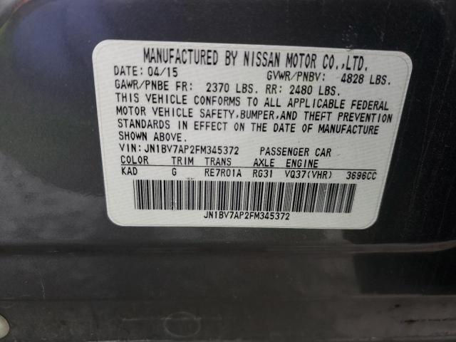 Infiniti Q50 BASE 2015 JN1BV7AP2FM345372 Image 13