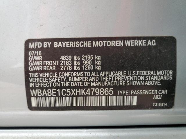 2017 BMW 330E - WBA8E1C5XHK479865