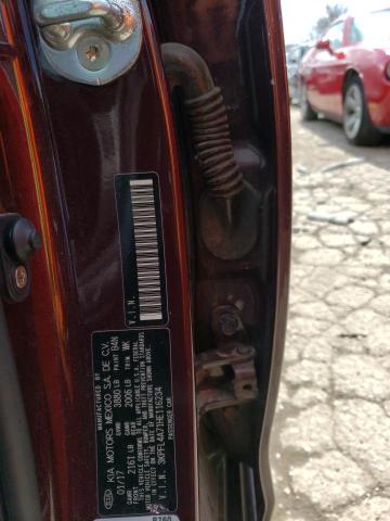 3KPFL4A71HE116234 KIA FORTE LX