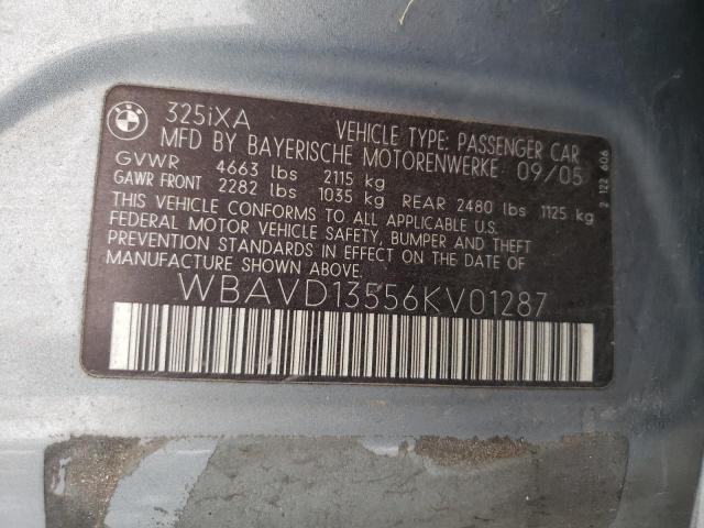 WBAVD13556KV01287 BMW 325 XI