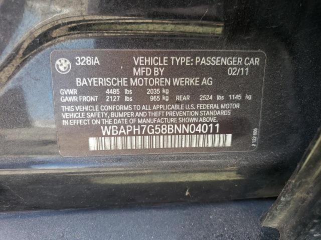 WBAPH7G58BNN04011 BMW 328 I