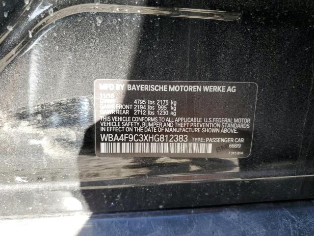 2017 BMW 430XI GRAN - WBA4F9C3XHG812383