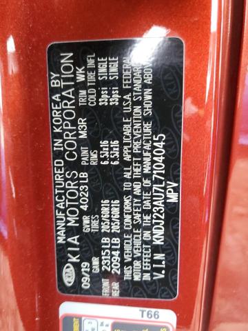 KNDJ23AU7L7104045 KIA SOUL LX