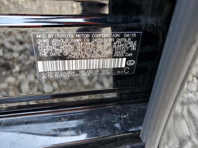 2015 LEXUS GS 350 - JTHCE1BL0FA005440