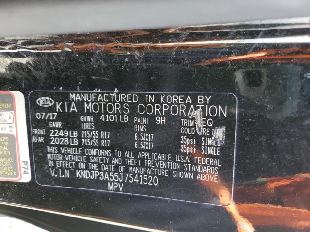 KNDJP3A55J7541520 KIA SOUL +