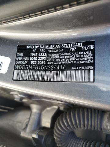 WDDSJ4EB1GN326416 Mercedes-Benz CLA 250