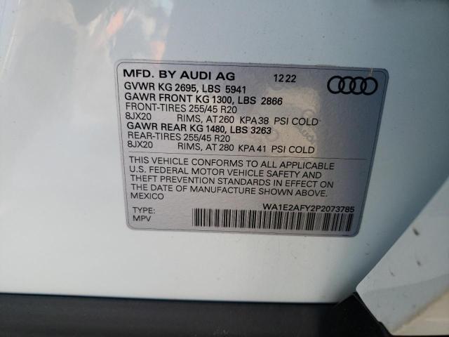 2023 AUDI Q5 E PREMI - WA1E2AFY2P2073785