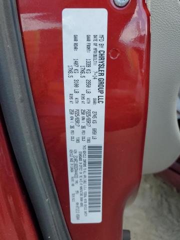 2C4RC1BG5ER444633 Chrysler Town & Country Touring