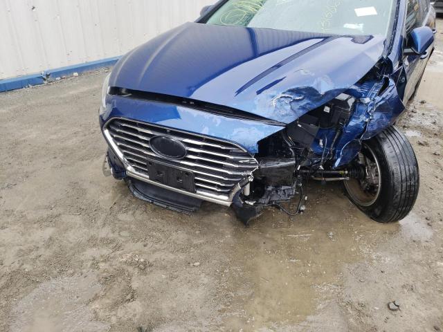VIN: 5NPE24AFXJH597916 Auction: COPART Lot: 43138653 Location: DC - WASHINGTON DC 5NPE24AFXJH597916 HYUNDAI SONATA 2018 BLUE Photo 12