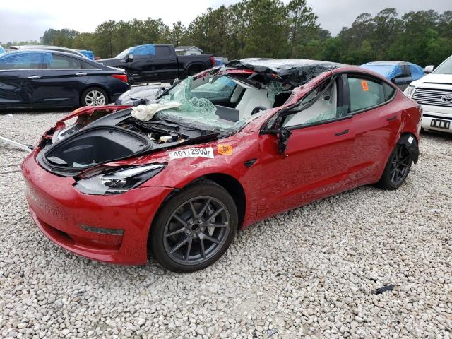 Salvage cars for sale at Houston, TX auction: 2023 Tesla Model 3