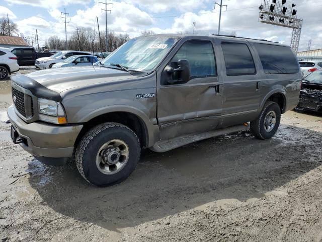 Ford Excursion salvage cars for sale: 2003 Ford Excursion Limited