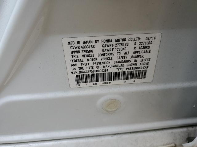 2015 ACURA RLX TECH - JH4KC1F58FC000391