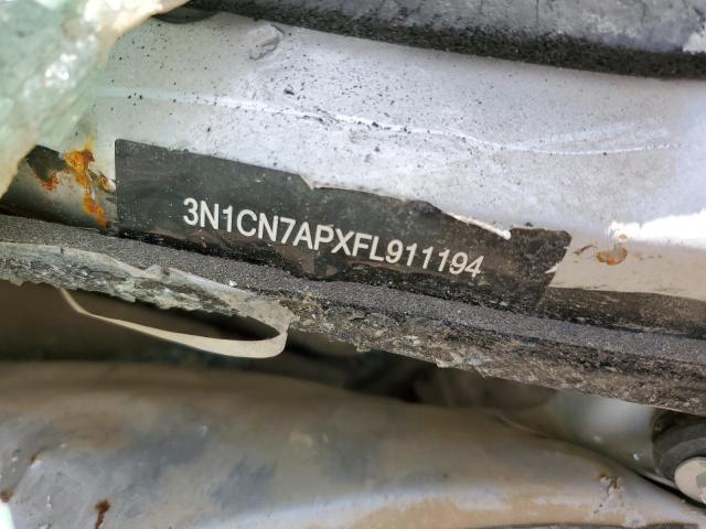 3N1CN7APXFL911194 Nissan VERSA S