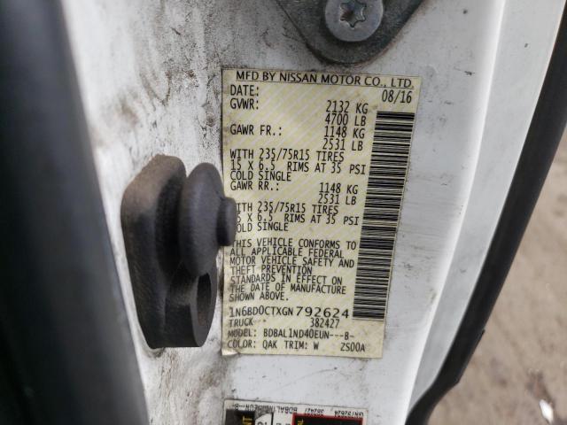 1N6BD0CTXGN792624 Nissan FRONTIER S