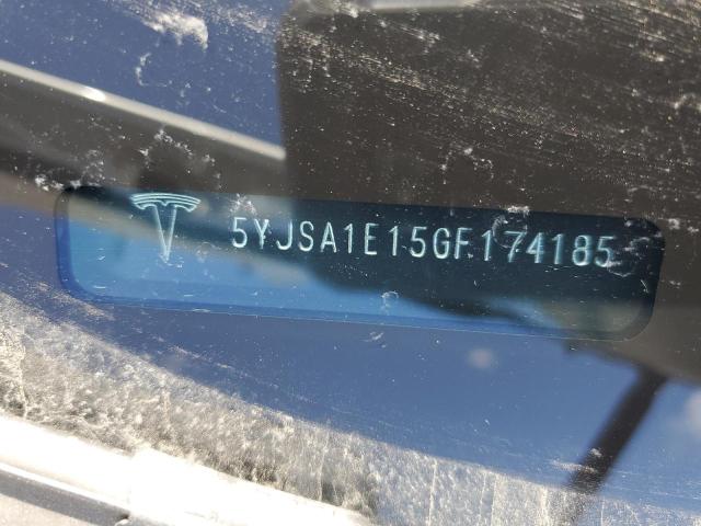 5YJSA1E15GF174185 Tesla MODEL S