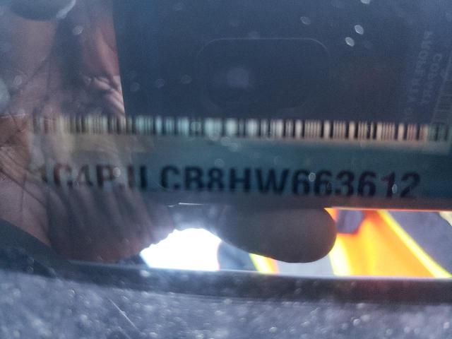 1C4PJLCB8HW663612 Jeep Cherokee Latitude