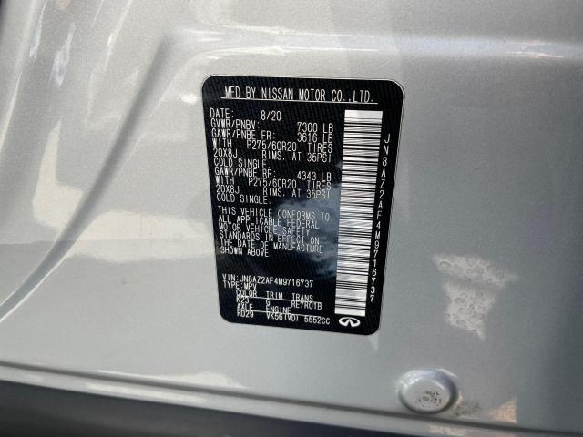 2021 INFINITI QX80 LUXE - JN8AZ2AF4M9716737