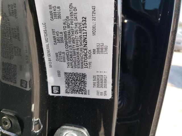 2022 GMC CANYON ELE 1GTG6CEN2N1171532