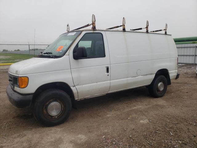Salvage cars for sale from Copart Houston, TX: 2006 Ford Econoline E350 Super Duty Van