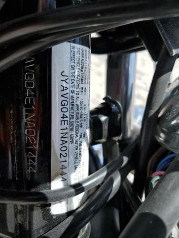 2022 YAMAHA XV250 JYAVG04E1NA021444