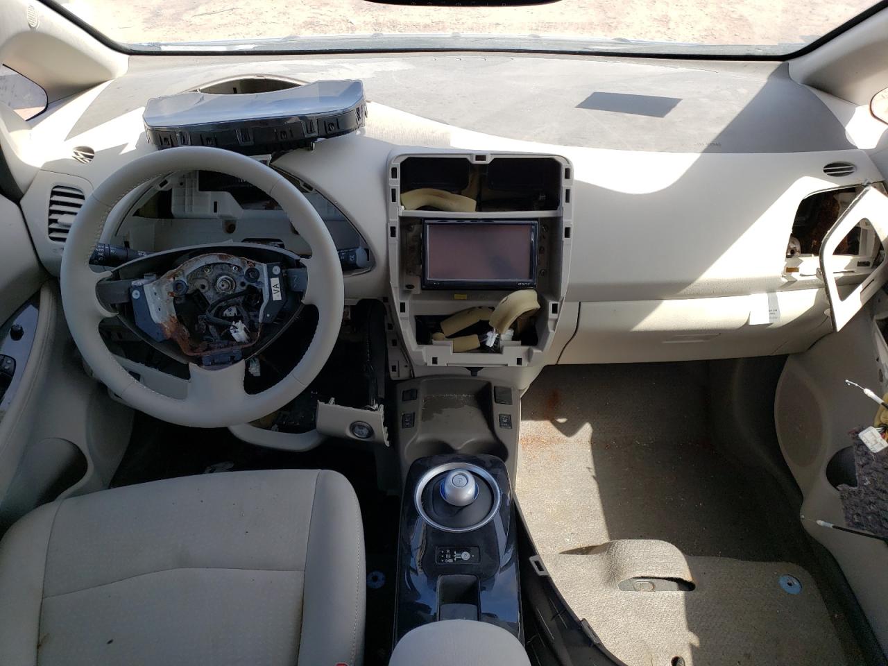 2012 Nissan Leaf Sv VIN: JN1AZ0CP7CT022683 Lot: 48128393