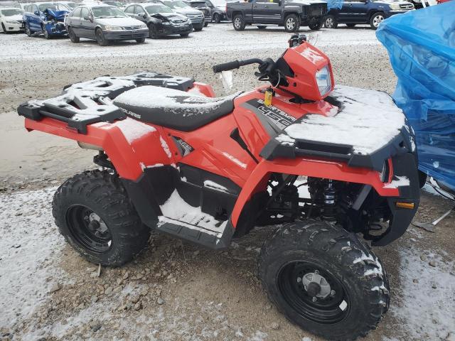 Salvage cars for sale from Copart Magna, UT: 2019 Polaris Sportsman 450 H.O