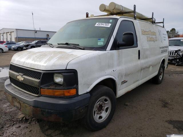 Salvage cars for sale from Copart New Britain, CT: 2006 Chevrolet Express G2500