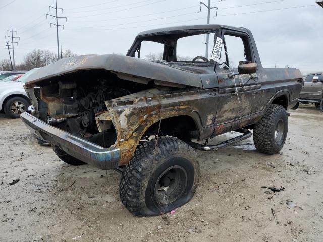Ford Bronco salvage cars for sale: 1978 Ford Bronco
