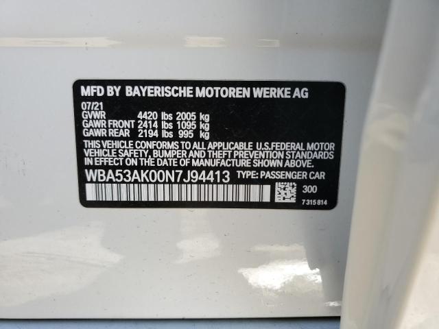 2022 BMW 228I - WBA53AK00N7J94413