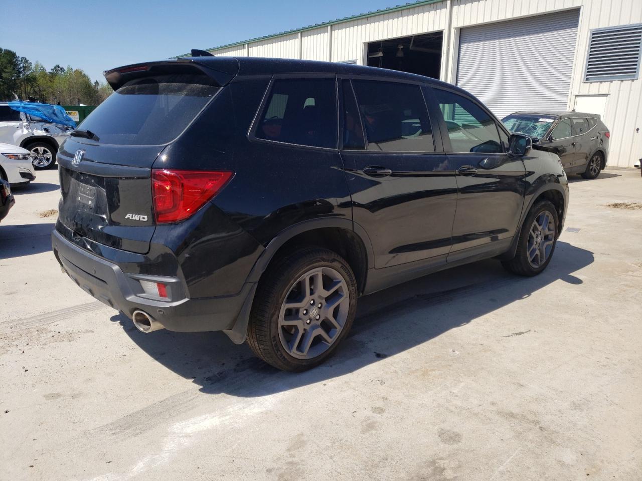 2022 Honda Passport Exl vin: 5FNYF8H50NB002761