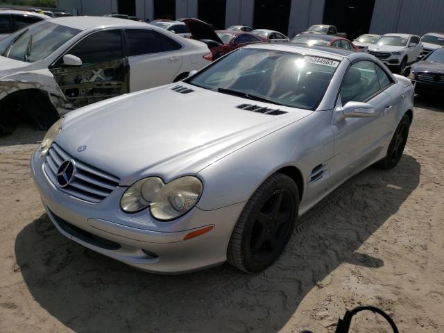 Salvage cars for sale at Jacksonville, FL auction: 2006 Mercedes-Benz SL 500