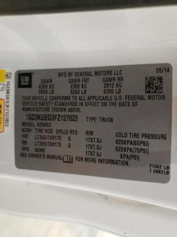 2015 CHEVROLET 2500 HD - 1GC0KUEG3FZ127823