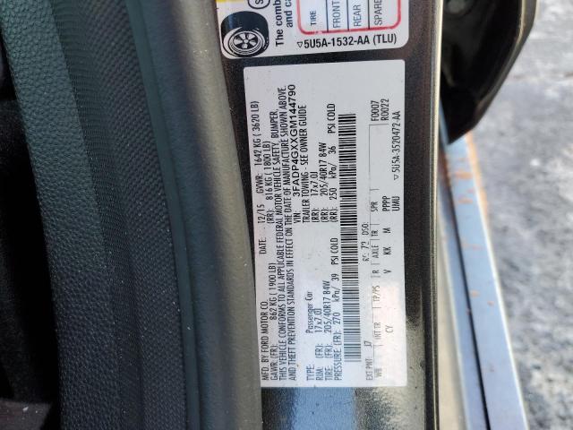 2016 FORD FIESTA ST - 3FADP4GXXGM144790