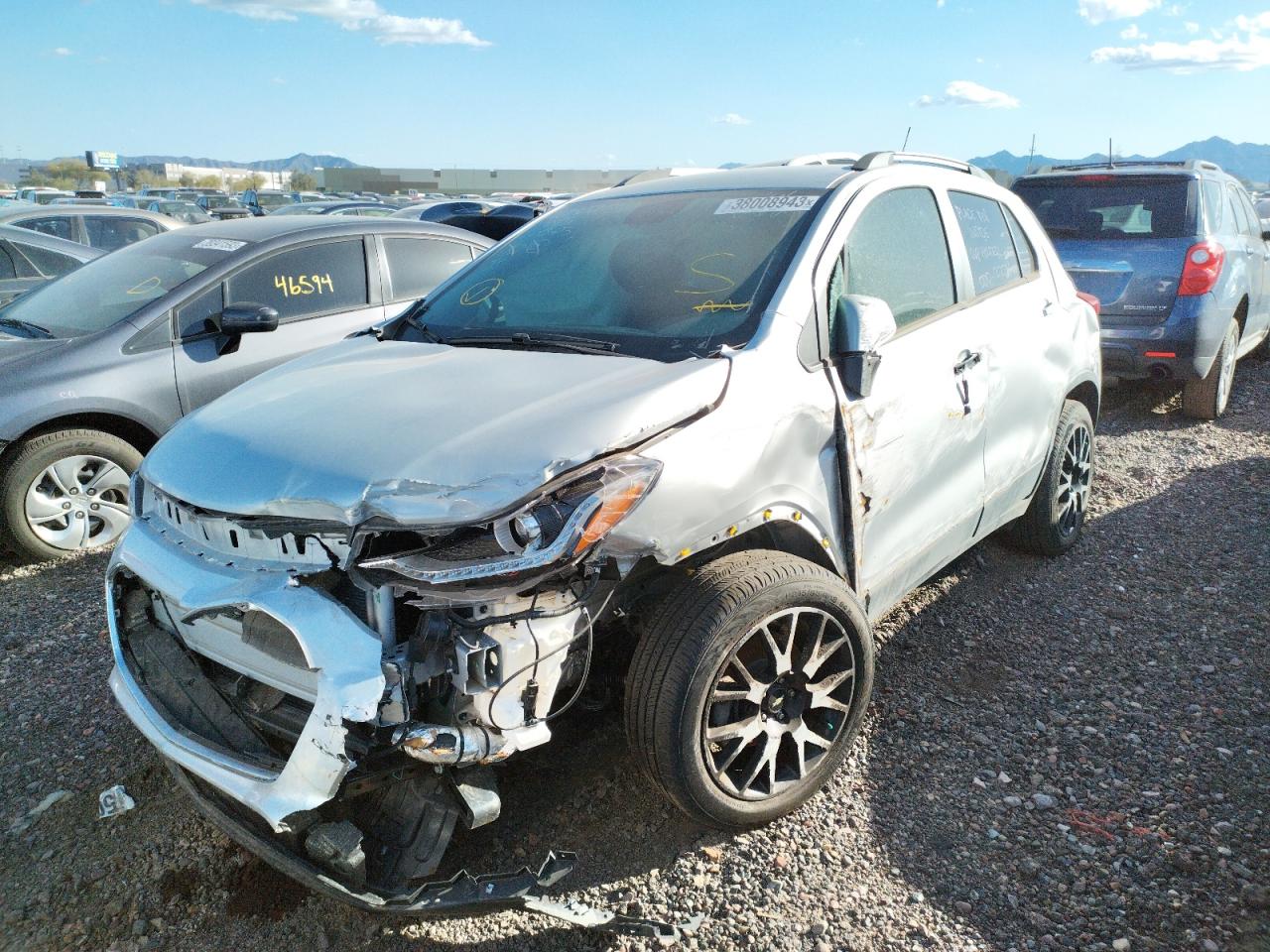 KL7CJPSM4NB556629 CHEVROLET TRAX 1LT 2022