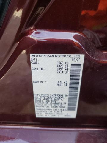 1N4BL4DV4PN304416 Nissan ALTIMA SV