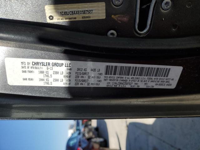 1C4NJCBAXED587527 Jeep Compass Sport