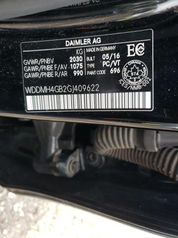 2016 MERCEDES-BENZ B 250 4MAT WDDMH4GB2GJ409622