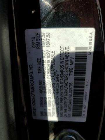 5J8TB4H77GL029795 Acura Rdx Advance