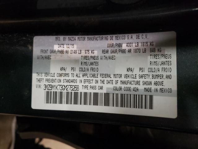 3MZBM1K73GM276268 Mazda 3 SPORT