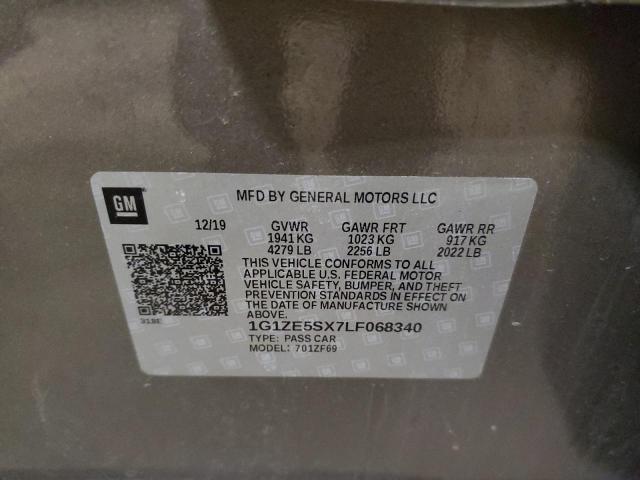 2020 CHEVROLET MALIBU PRE - 1G1ZE5SX7LF068340