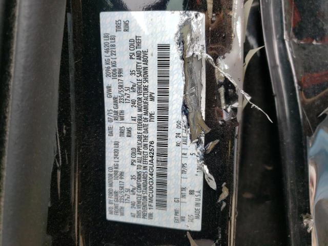2016 FORD ESCAPE SE - 1FMCU0GX4GUA42576